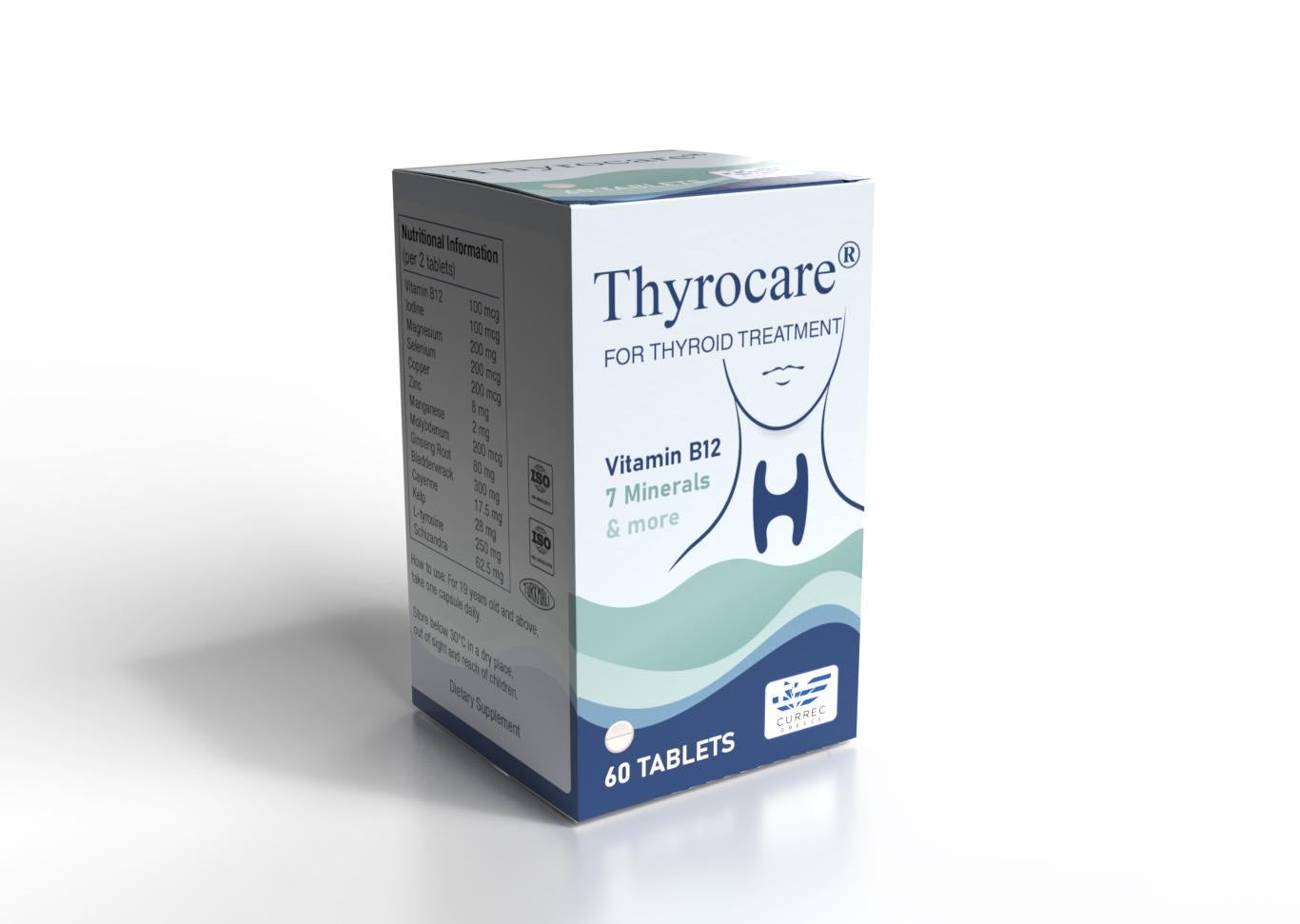 Thyrocare® - Thyroid Treatment, 60 Tablets